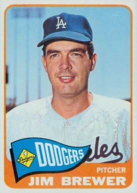 1965 Topps Jim Brewer #416 Baseball Card