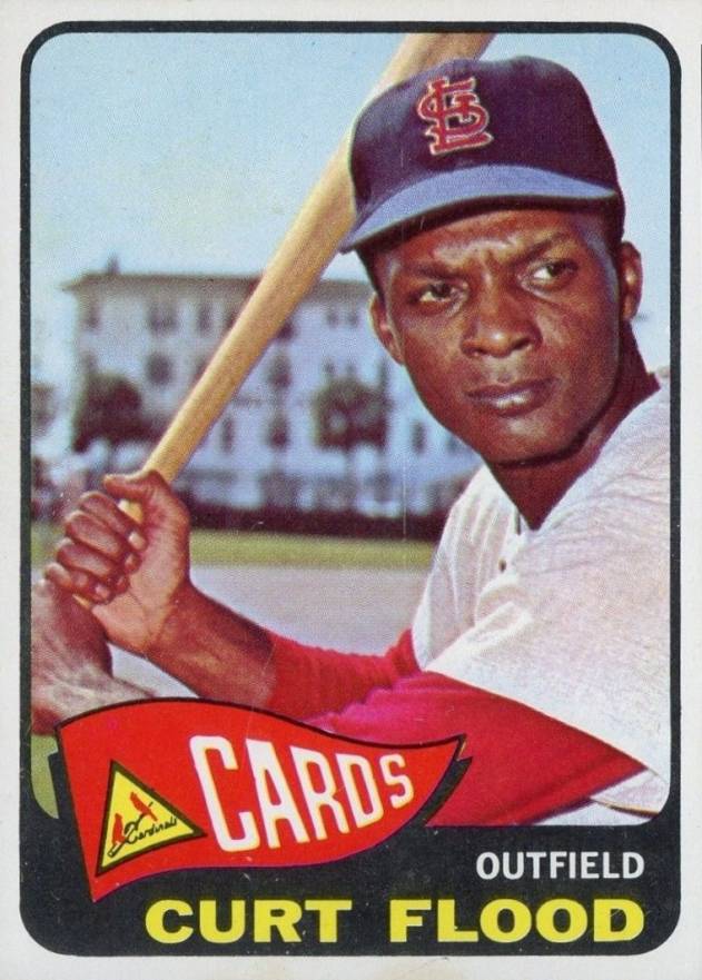 1965 Topps Curt Flood #415 Baseball Card