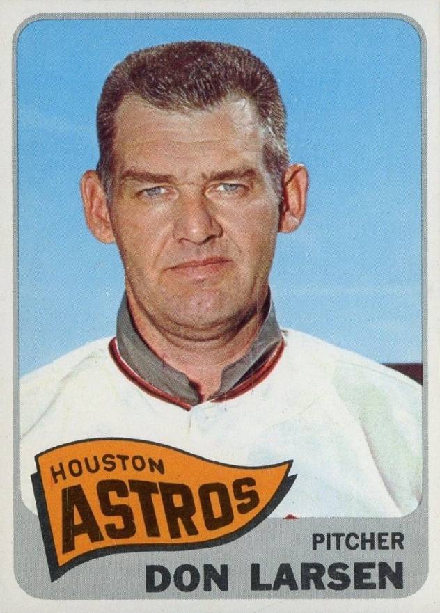 1965 Topps Don Larsen #389 Baseball Card