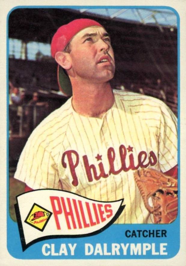 1965 Topps Clay Dalrymple #372 Baseball Card