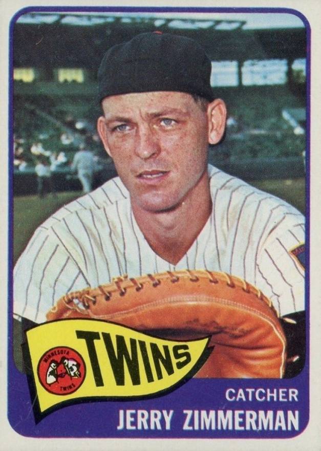 1965 Topps Jerry Zimmerman #299 Baseball Card