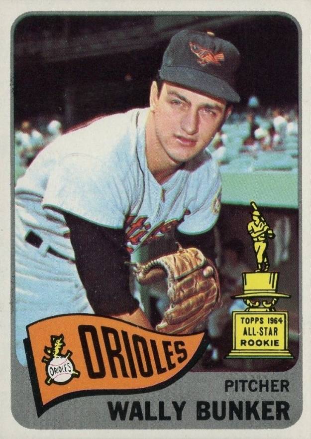1965 Topps Wally Bunker #290 Baseball Card