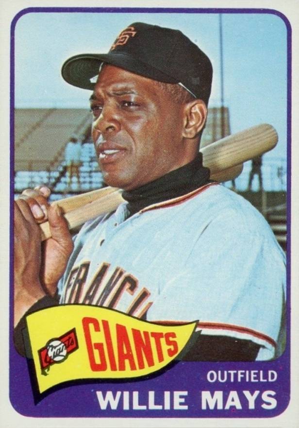 1965 Topps Willie Mays #250 Baseball Card