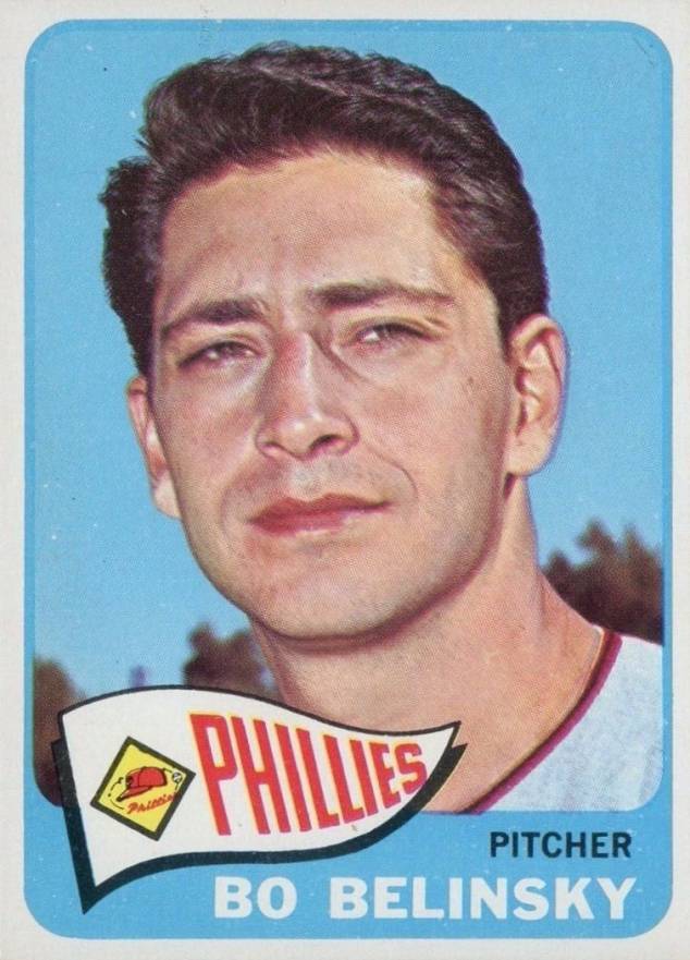 1965 Topps Bo Belinsky #225 Baseball Card