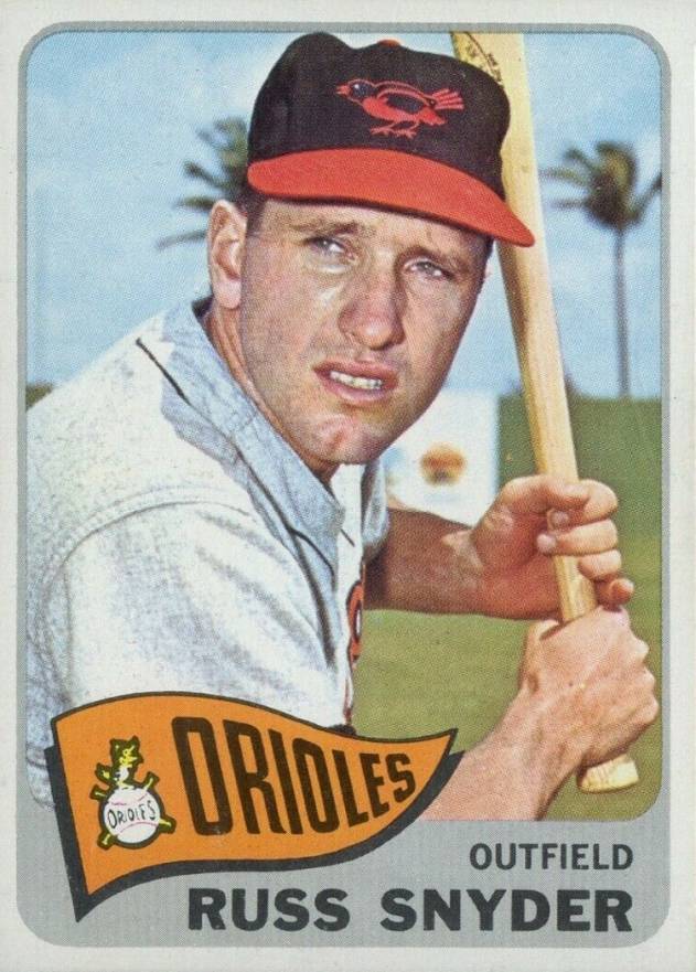 1965 Topps Russ Snyder #204 Baseball Card