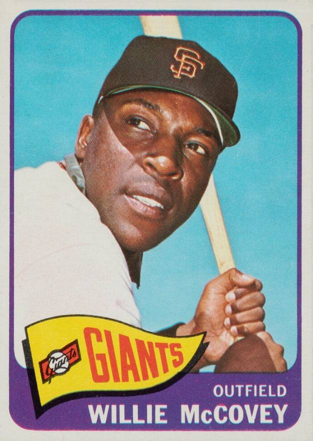1965 Topps Willie McCovey #176 Baseball Card