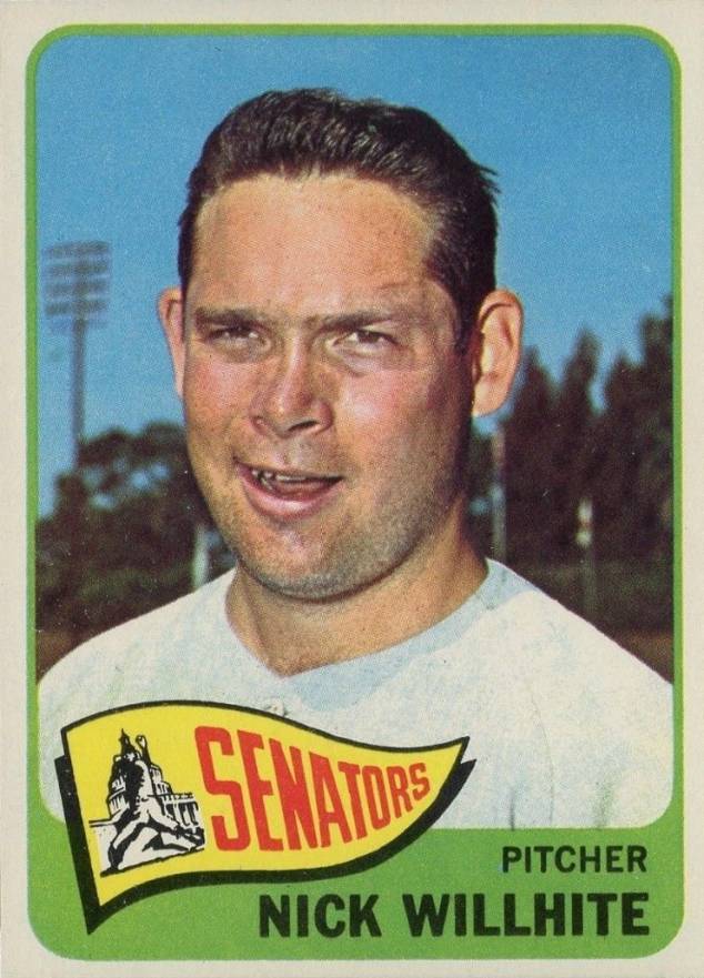 1965 Topps Nick Willhite #284 Baseball Card