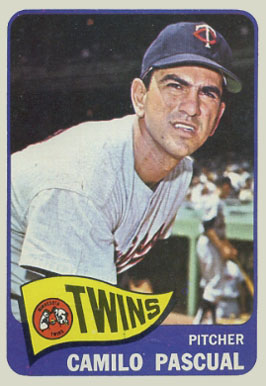 1965 Topps Camilo Pascual #255 Baseball Card