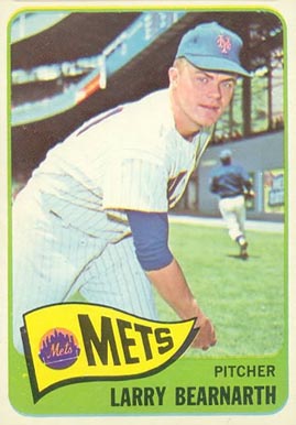 1965 Topps Larry Bearnarth #258 Baseball Card