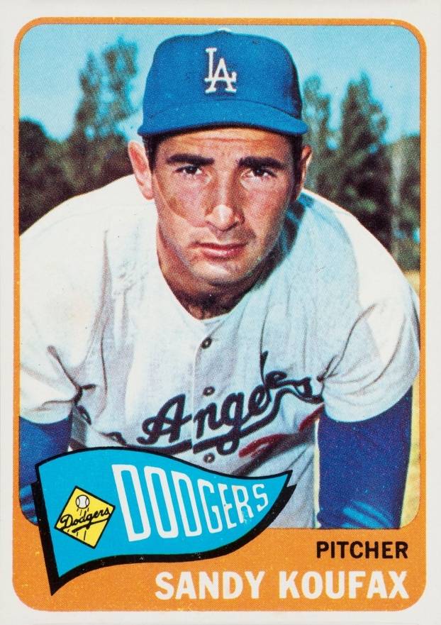 1965 Topps Sandy Koufax #300 Baseball Card