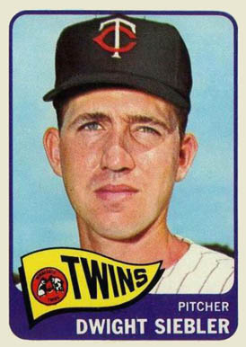 1965 Topps Dwight Siebler #326 Baseball Card