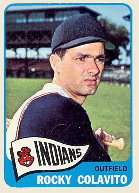 1965 Topps Rocky Colavito #380 Baseball Card