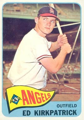1965 Topps Ed Kirkpatrick #393 Baseball Card
