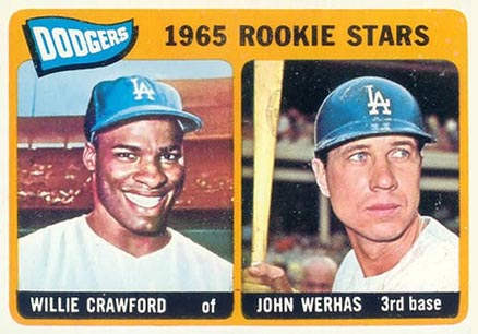 1965 Topps Dodgers Rookies #453 Baseball Card