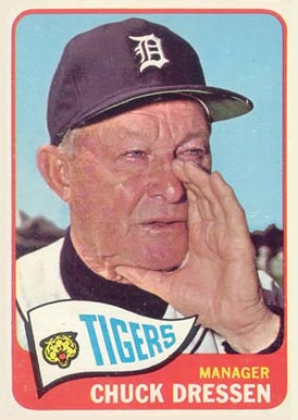 1965 Topps Chuck Dressen #538 Baseball Card