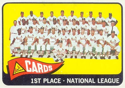 1965 Topps Cards Team #57 Baseball Card