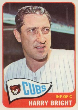 1965 Topps Harry Bright #584 Baseball Card