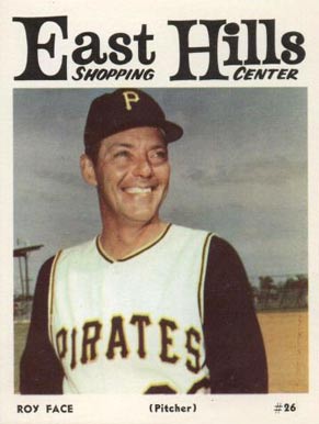 1966 East Hills Pirates Roy Face #26 Baseball Card