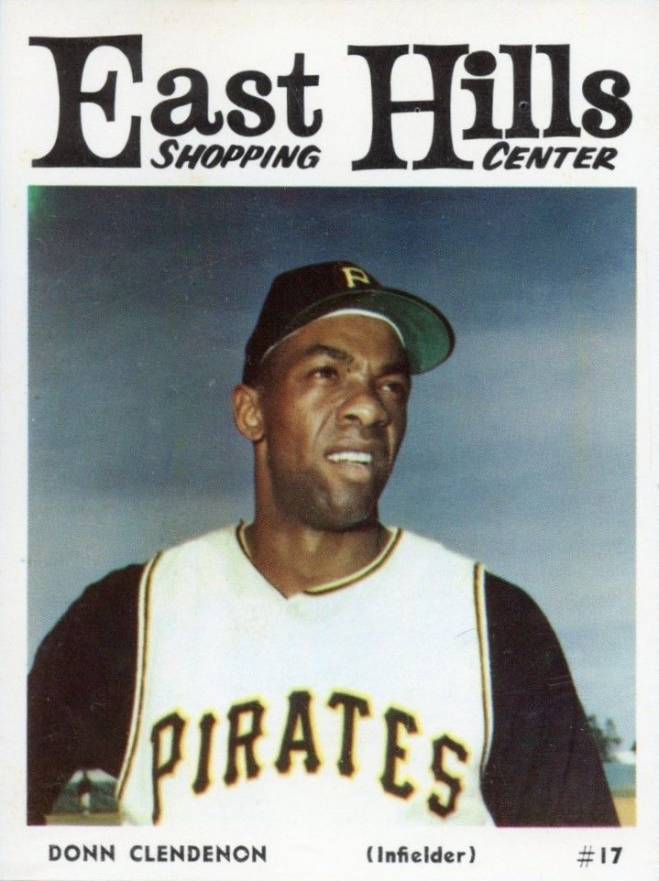 1966 East Hills Pirates Donn Clendon #17 Baseball Card