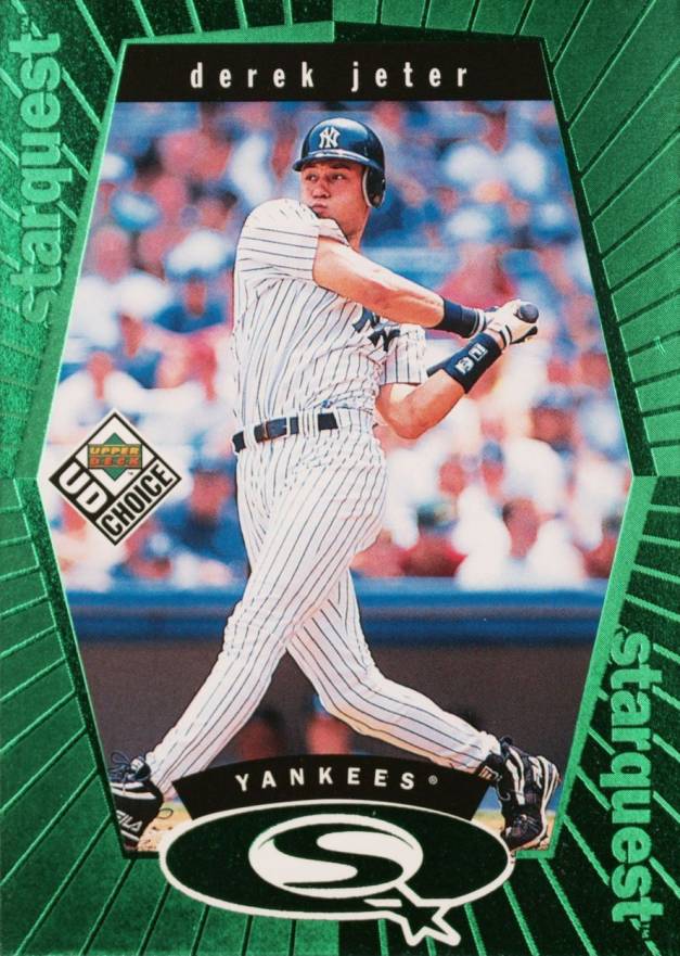 1999 Upper Deck Choice Starquest Derek Jeter #SQ4 Baseball Card