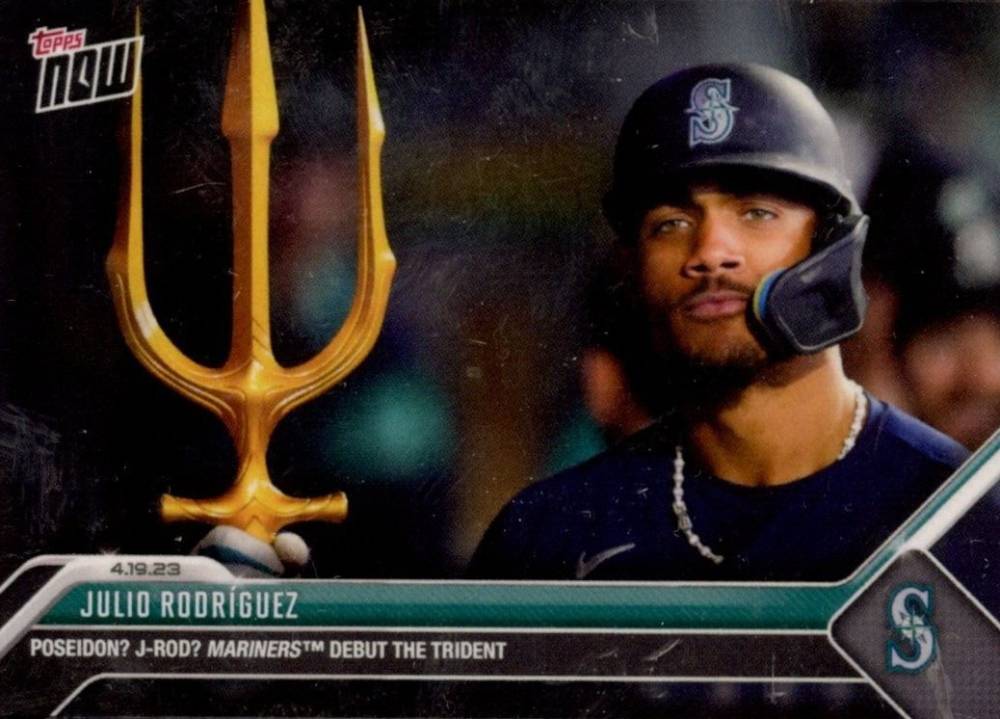 2023 Topps Now Julio Rodriguez #151 Baseball Card