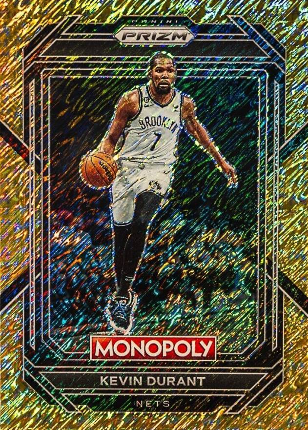 2022 Panini Prizm Monopoly Kevin Durant #7 Basketball Card