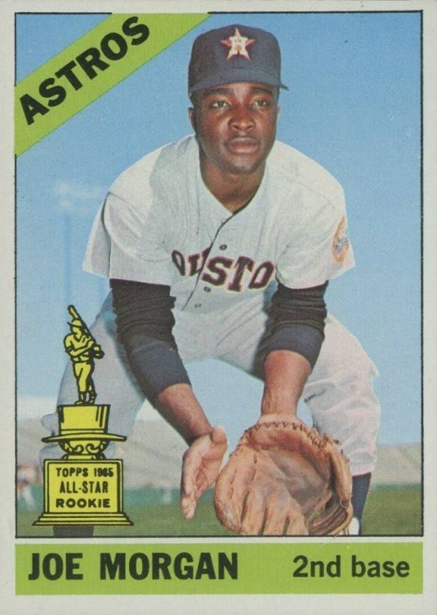 1966 O-Pee-Chee Joe Morgan #195 Baseball Card