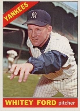 1966 O-Pee-Chee Whitey Ford #160 Baseball Card