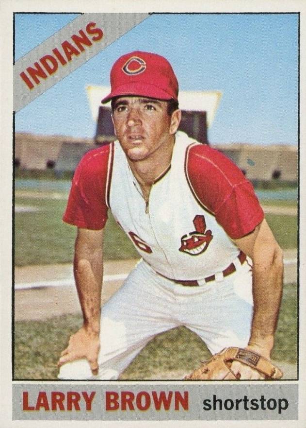 1966 O-Pee-Chee Larry Brown #16 Baseball Card