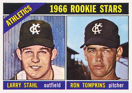 1966 Topps Athletics Rookies #107 Baseball Card