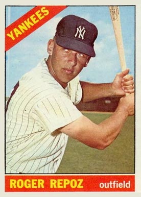 1966 Topps Roger Repoz #138 Baseball Card