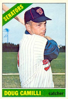 1966 Topps Doug Camilli #593 Baseball Card