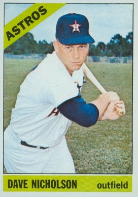 1966 Topps Dave Nicholson #576 Baseball Card
