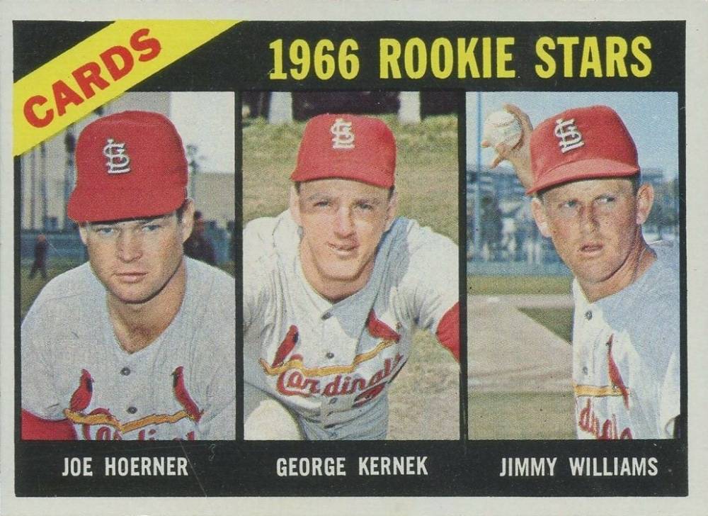 1966 Topps Cardinals Rookies #544 Baseball Card