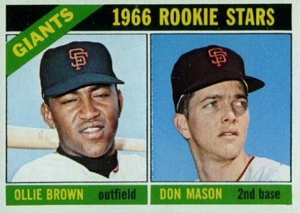 1966 Topps Giants Rookies #524 Baseball Card