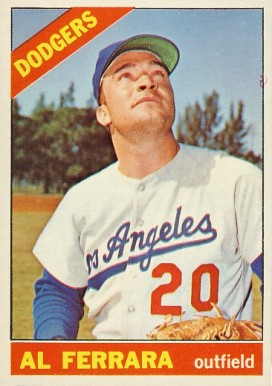 1966 Topps Al Ferrara #487 Baseball Card