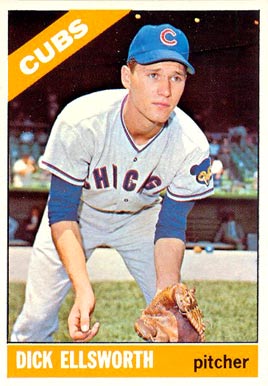 1966 Topps Dick Ellsworth #447 Baseball Card