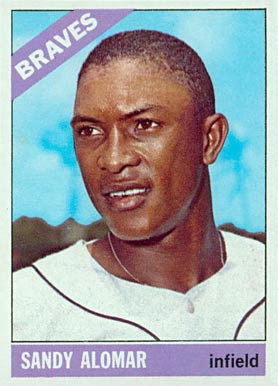 1966 Topps Sandy Alomar #428 Baseball Card