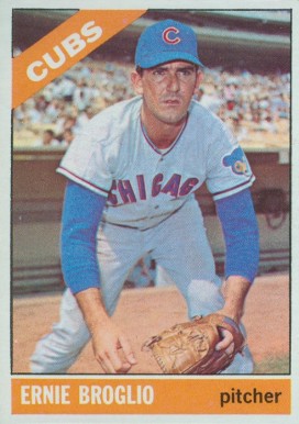 1966 Topps Ernie Broglio #423 Baseball Card