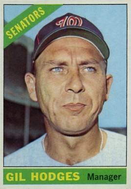 1966 Topps Gil Hodges #386 Baseball Card
