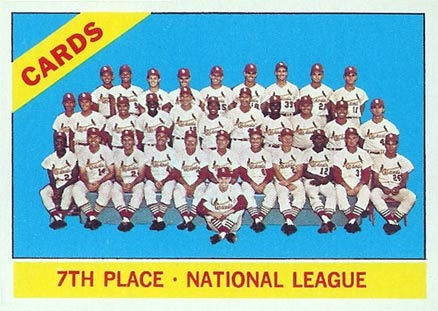 1966 Topps Cards Team #379 Baseball Card