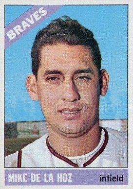 1966 Topps Mike De La Hoz #346 Baseball Card