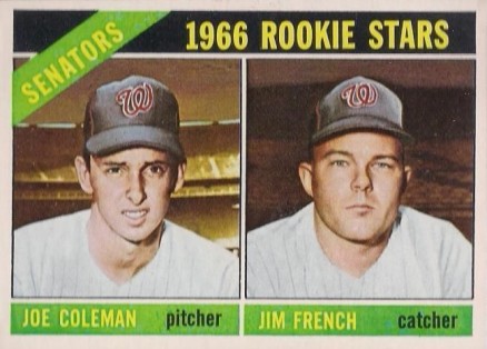 1966 Topps Senators Rookies #333 Baseball Card