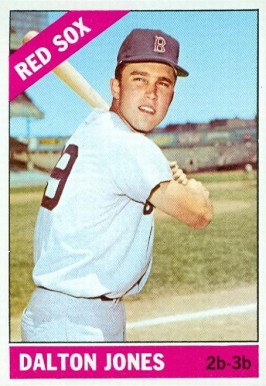 1966 Topps Dalton Jones #317 Baseball Card