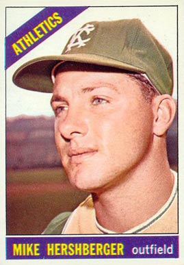 1966 Topps Mike Hershberger #236 Baseball Card