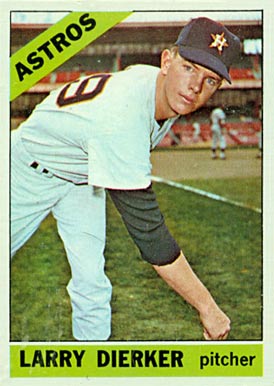 1966 Topps Larry Dierker #228 Baseball Card