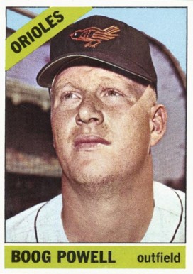 1966 Topps Boog Powell #167 Baseball Card