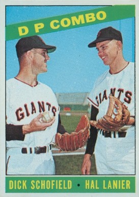1966 Topps Double Play Combo #156 Baseball Card
