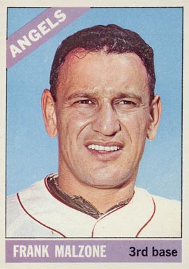 1966 Topps Frank Malzone #152 Baseball Card