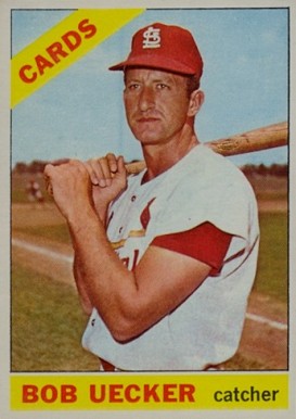 1966 Topps Bob Uecker #91n Baseball Card